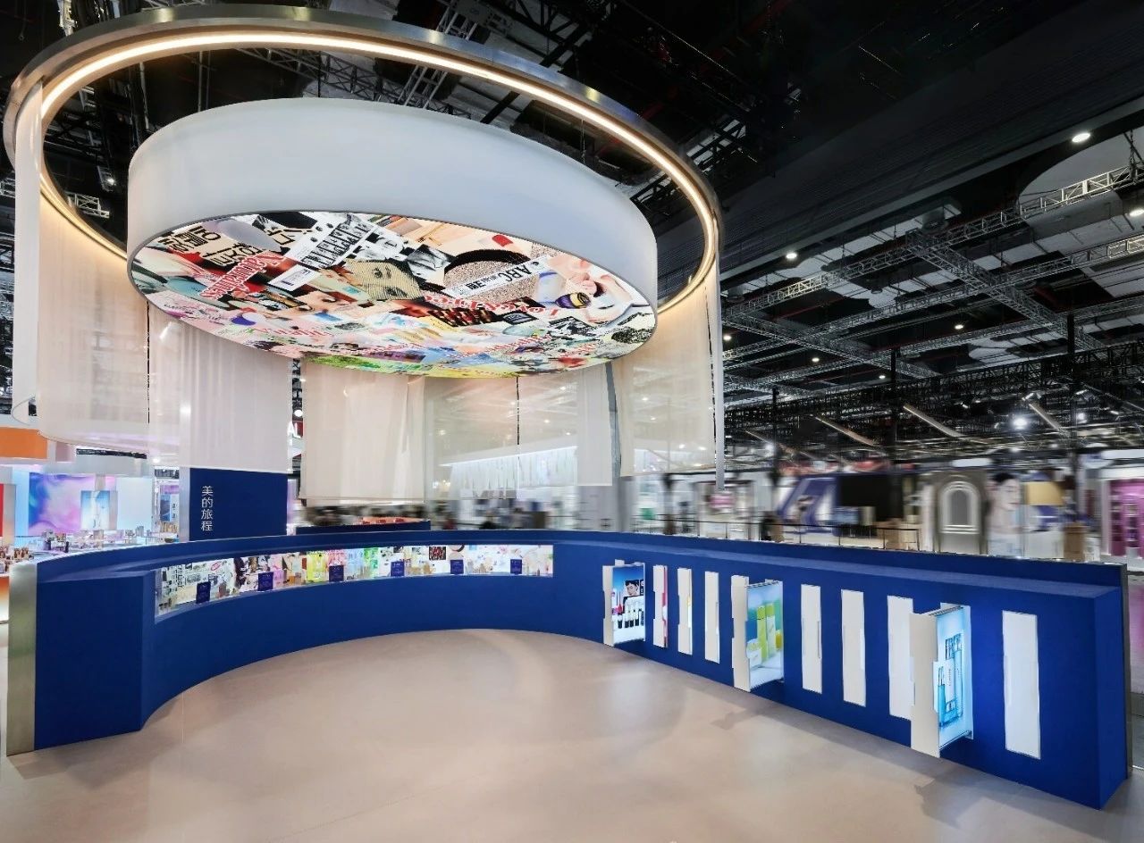 杭州展臺(tái)設(shè)計(jì)搭建公司領(lǐng)你看2023進(jìn)博會(huì)最具有創(chuàng)意00家企業(yè)展臺(tái)（愛(ài)茉莉太平洋展位）2