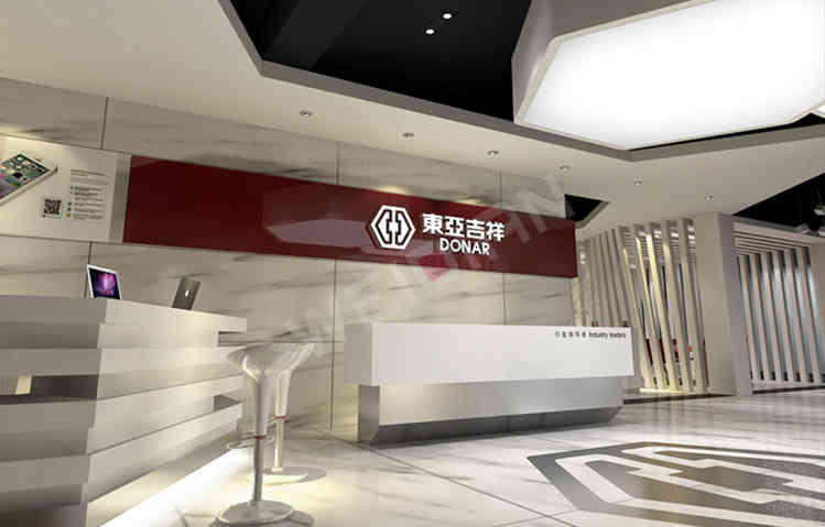 東亞鋼門廣州企業(yè)展廳設計裝修