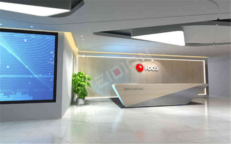 華大集成企業(yè)廣州展廳設計公司