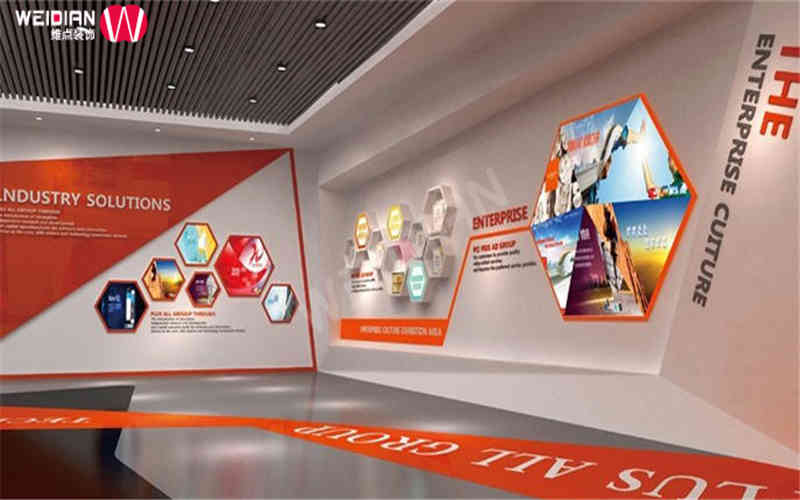 佳都科技企業(yè)廣州展廳裝飾設計