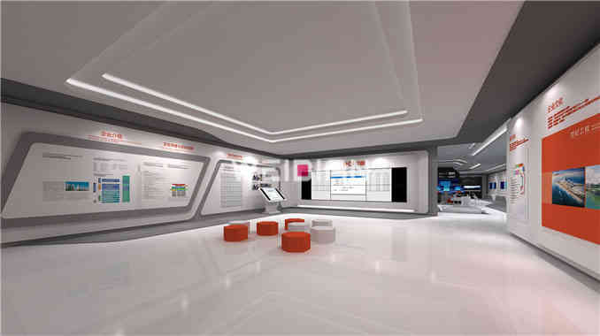 佳都科技企業(yè)深圳展廳裝飾設計