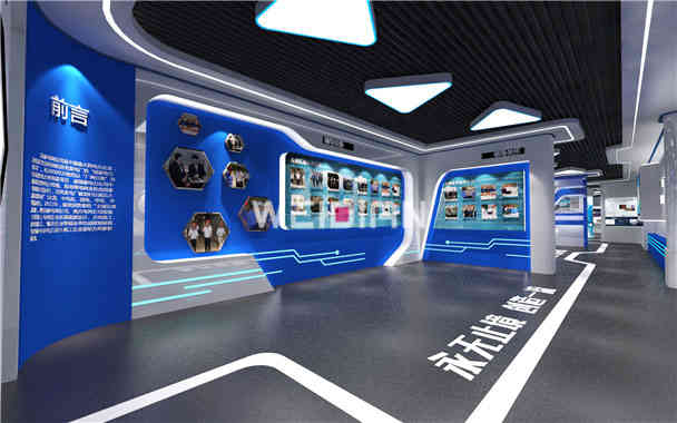 國電發(fā)電企業(yè)深圳展廳裝修設計方案