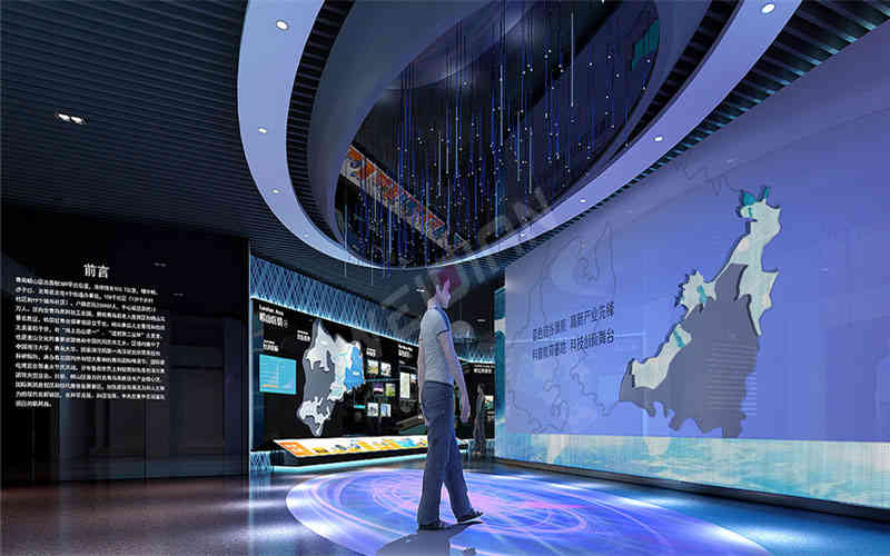 青島藍色硅谷產(chǎn)業(yè)創(chuàng)業(yè)帶科普體驗館設計方案