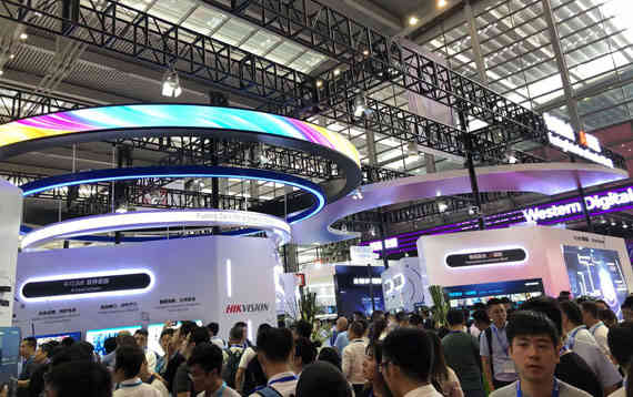 海康威視深圳安博會深圳展臺設(shè)計(jì)搭建