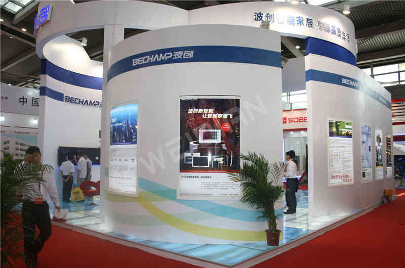 波創(chuàng)深圳安博會深圳展覽設(shè)計(jì)搭建