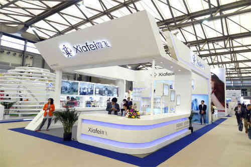 霞飛化妝品特裝展臺(tái)美博會(huì)廣州廣交會(huì)展臺(tái)搭建設(shè)計(jì)商 霞飛化妝品特裝展臺(tái)美博會(huì)廣州廣交會(huì)展臺(tái)搭建設(shè)計(jì)商