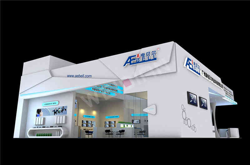 美電貝爾深圳安防展深圳展臺設(shè)計(jì)搭建