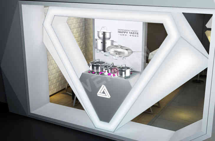 廣州裝修設計公司三A廚具全國終端形象店裝飾設計案例 廣州裝修設計公司三A廚具全國終端形象店裝飾設計案例