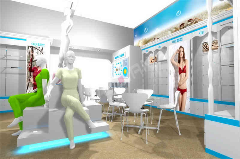 海斯摩爾服裝服飾展深圳展臺設計搭建