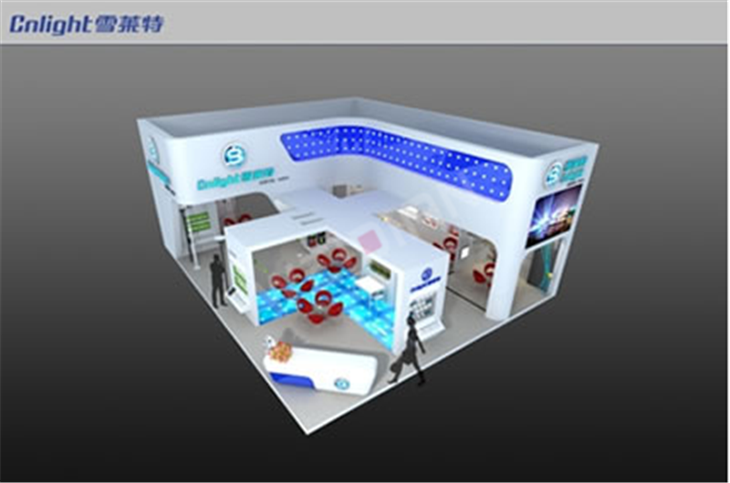 雪萊特光電廣州國際照明展覽會(huì)-光亞展廣州展臺設(shè)計(jì)搭建